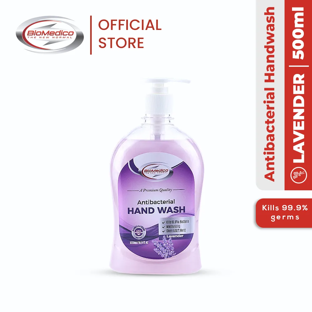 Antibacterial Hand Wash 500ml Lavender