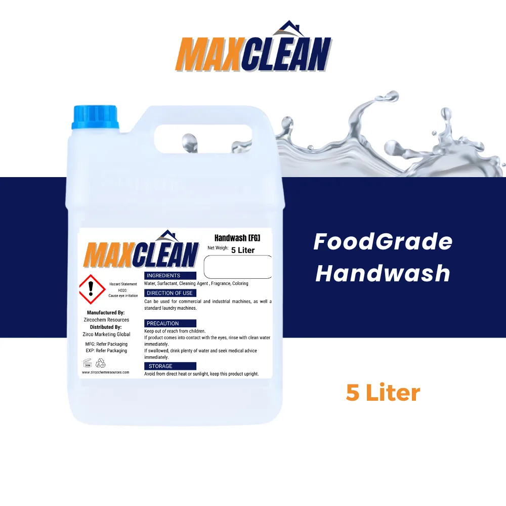 MAXCLEAN FoodGrade Handwash 5L - No Fragrance