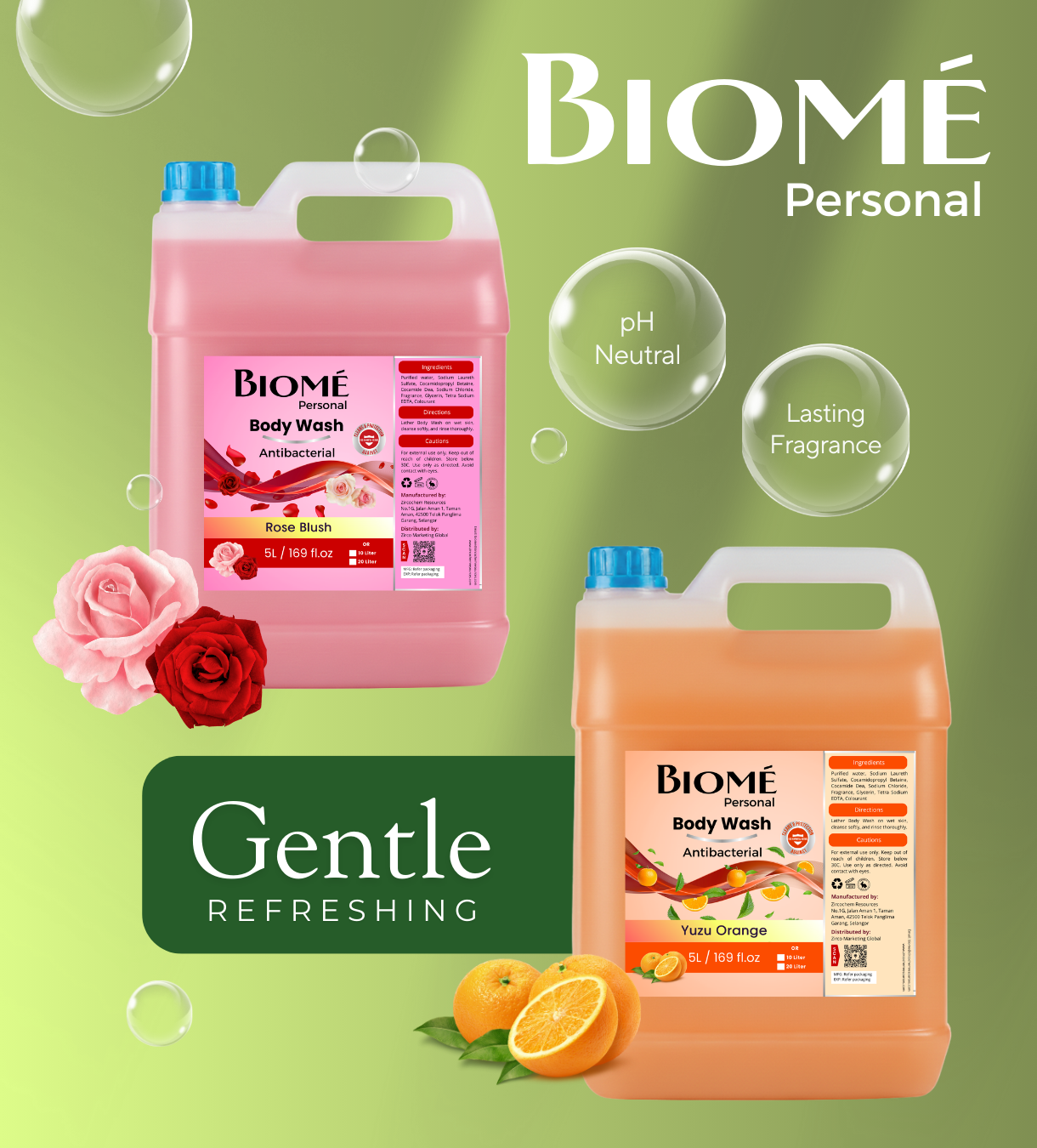 biome bodywash 5L yuzu orange biome bodywash 5L yuzu orange